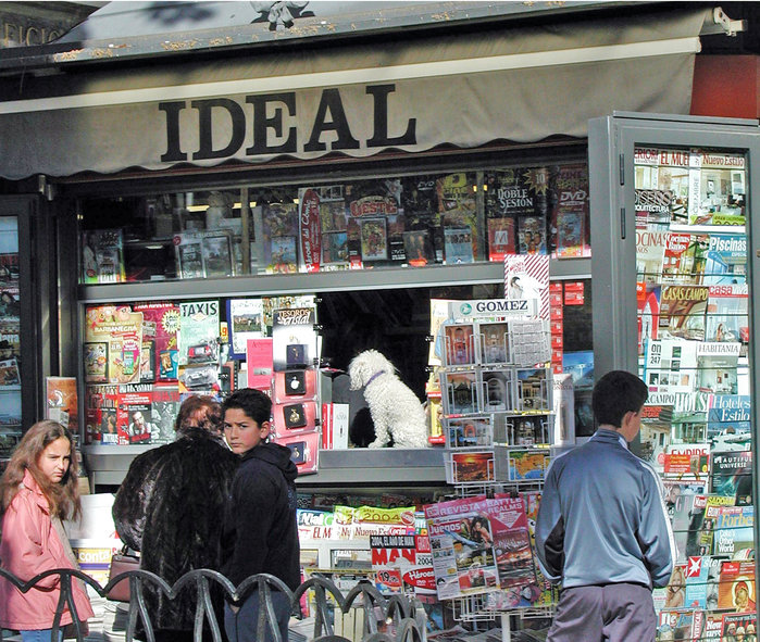 Was heißt Kiosk auf Deutsch?