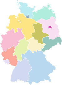 Darstellung - Grafische Darstellung der deutschen Bundesländer