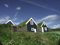 Grasdach - Häuser mit Grasdächern