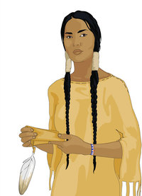 Indianerfrau