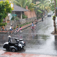 Monsunregen - Monsunregen auf Bali