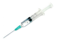 Nadel - Spritze mit Injektionsnadel
