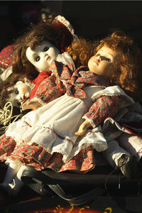 Puppenkleid - Puppen mit Puppenkleidern