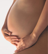 Schwangerschaft - Frau während der Schwangerschaft