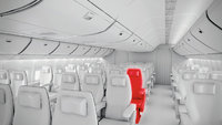 Sitzplatz - Sitzplätze in einem Flugzeug