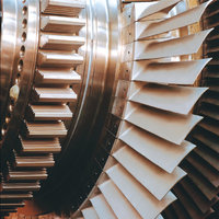 Turbine - Schaufelrad einer Turbine Turbine - Schaufelrad einer Turbine