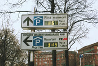 Verkehrsleitsystem - Verkehrsleitsystem zum Auffinden freier Parkplätze Verkehrsleitsystem - Verkehrsleitsystem zum Auffinden freier Parkplätze