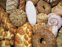 Ware - Verschiedene Waren einer Bäckerei