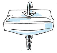 Duden | Waschbecken | Rechtschreibung, Bedeutung, Definition, Herkunft