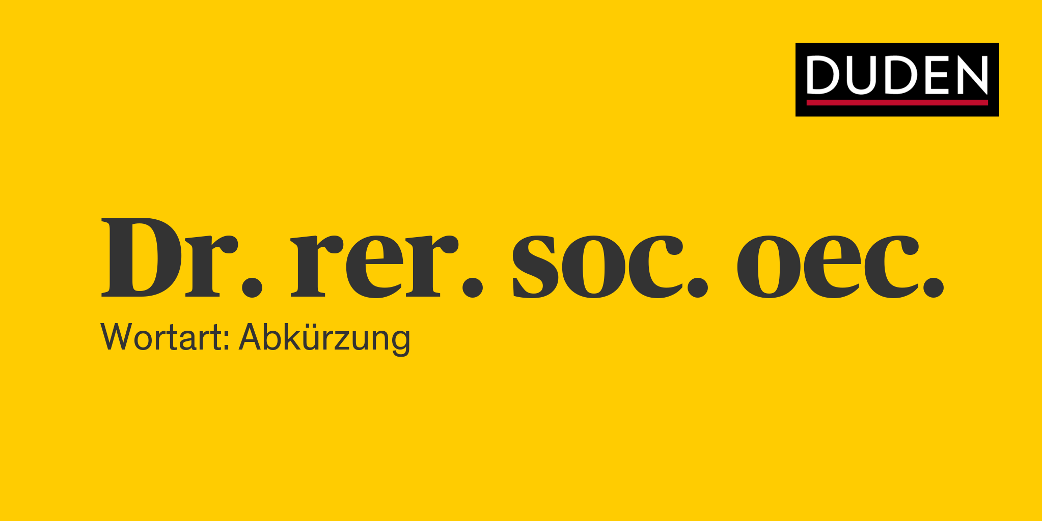 Dr Rer Nat Abkurzung Bedeutung
