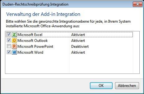 Verwaltung der Add-in-Integration Verwaltung der Add-in-Integration