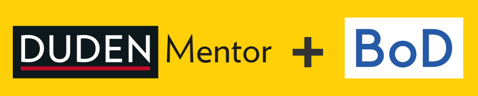 Duden-Mentor und BoD Duden-Mentor und BoD
