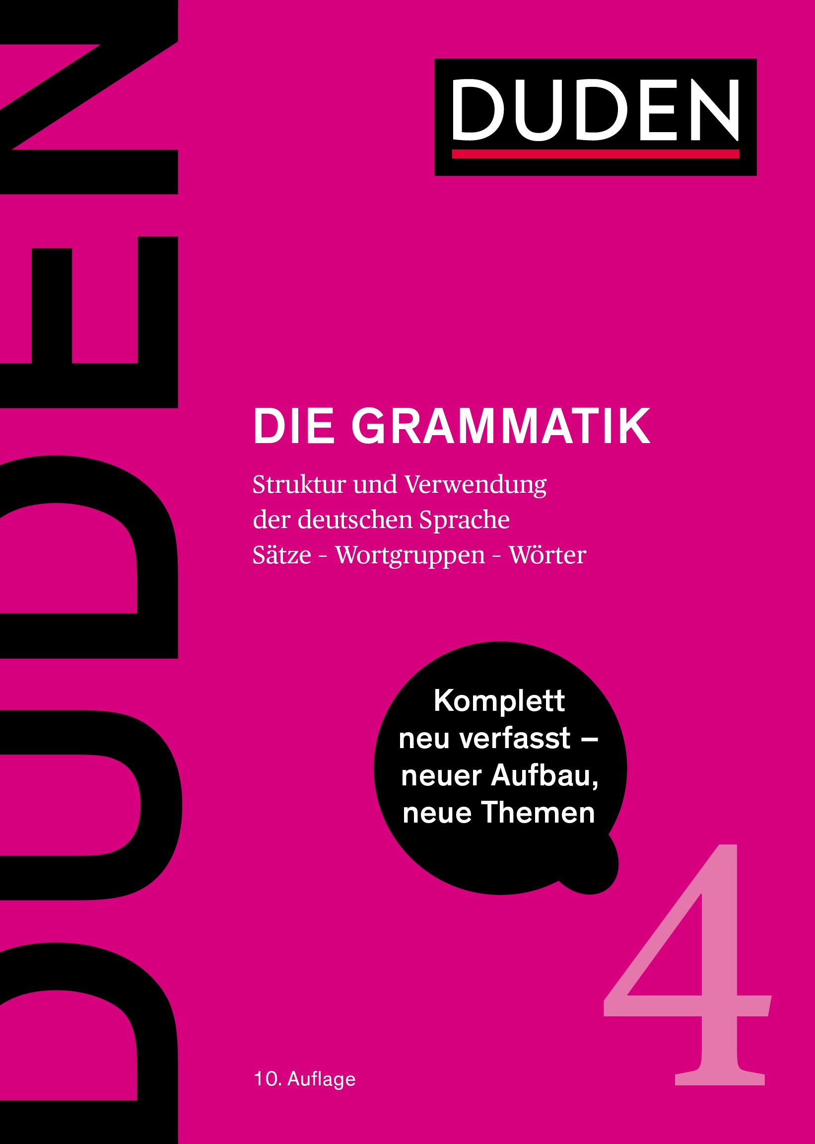 Buchcover Dudengrammatik, 10. Auflage