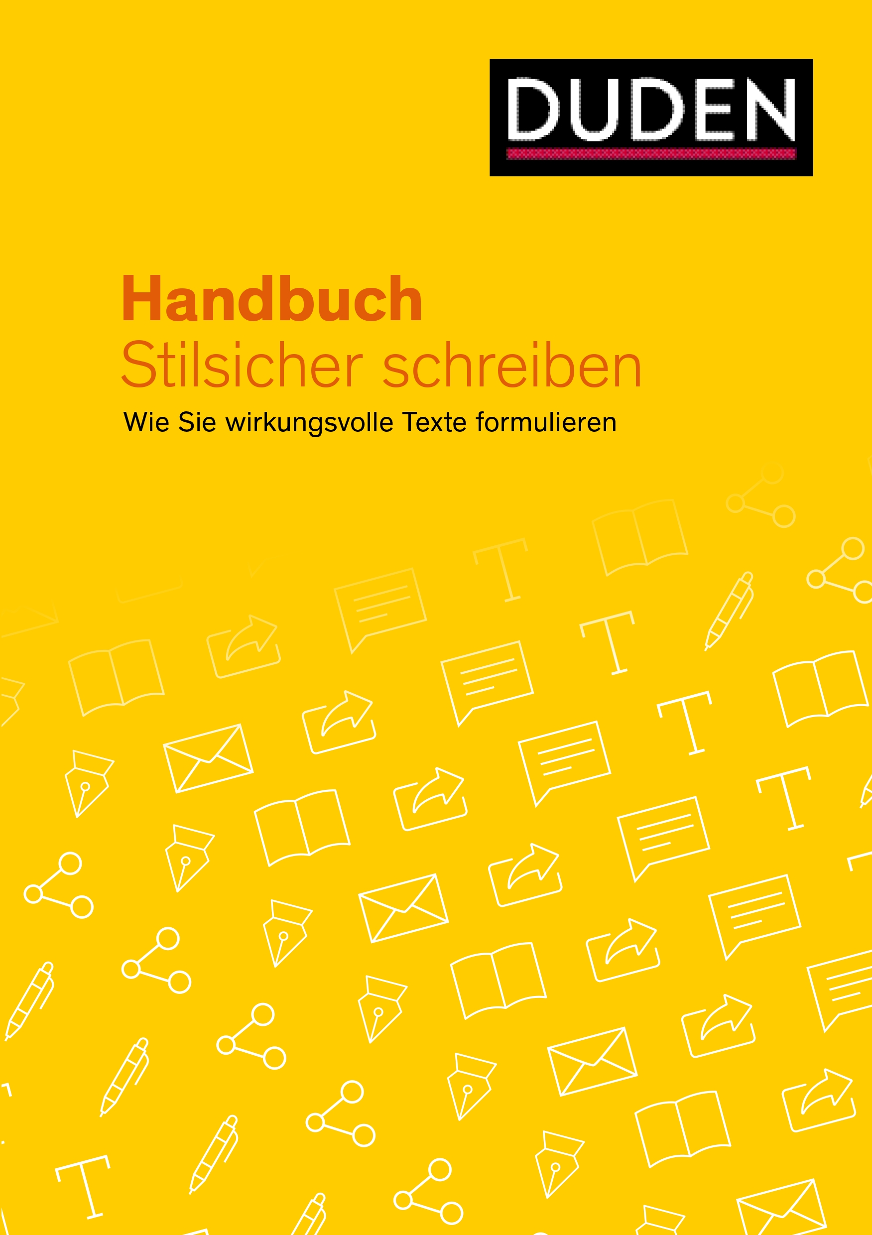 Buchcover Handbuch Stilsicher schreiben
