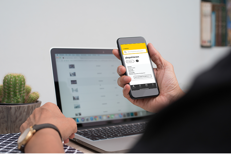 Grafik: Duden digital Web App