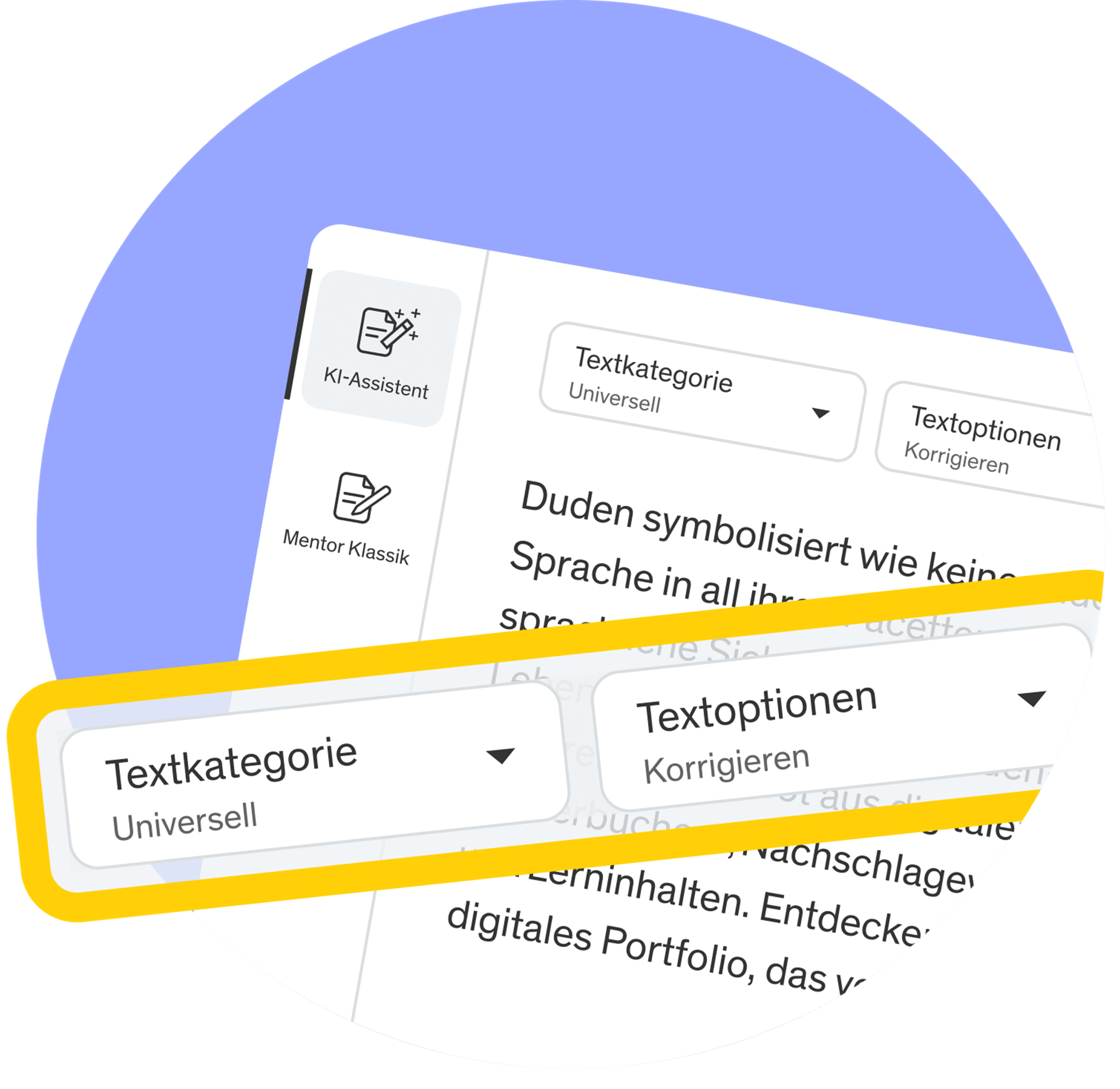Grafik: Duden-Mentor