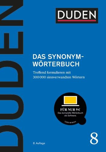 Cover: Duden – Das Synonymwörterbuch