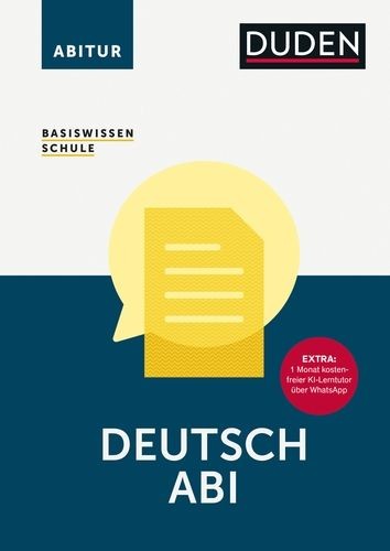 Cover: Basiswissen Schule – Deutsch Abi