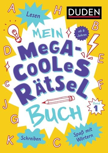 Cover: Mein megacooles Rätselbuch - Lesen | Schreiben | Spaß mit Wörtern