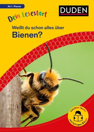 Cover: Weißt du schon alles über Bienen? Ab 1. Klasse