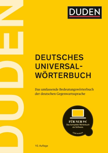 Duden – Deutsches Universalwörterbuch: Das umfassende Bedeutungswörterbuch der deutschen Gegenwartssprache