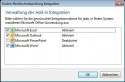 Verwaltung der Add-in-Integration Verwaltung der Add-in-Integration