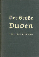 Buchcover Duden von 1934 Buchcover Duden von 1934