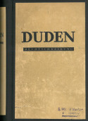 Buchcover Duden von 1947 Buchcover Duden von 1947
