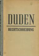 Buchcover Duden von 1951 DDR