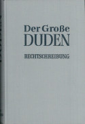 Buchcover Duden von 1961 BRD