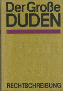 Buchcover Duden von 1967 DDR