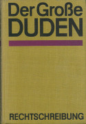 Buchcover Duden von 1967 DDR Buchcover Duden von 1967 DDR