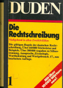 Buchcover Duden von 1973 BRD Buchcover Duden von 1973 BRD