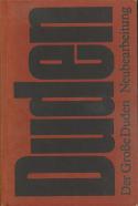 Buchcover Duden von 1976 DDR