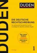 Cover: Die deutsche Rechtschreibung 29. Auflage