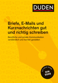 Buchcover: Briefe, E-Mails und Kurznachrichten gut und richtig schreiben