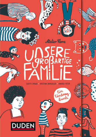 Unsere großartige Familie Buchcover, Unsere großartige Familie