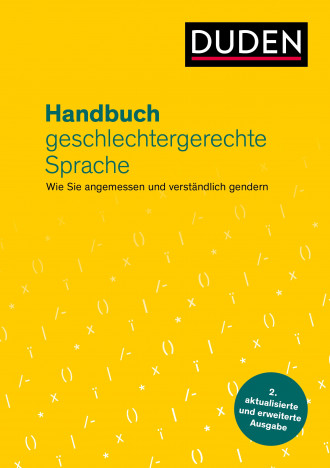 Buchcover Handbuch geschlechtergerechte Sprache